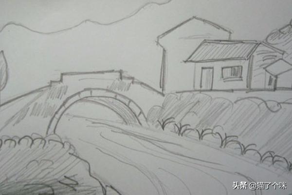 风景速写铅笔风景速写铅笔画