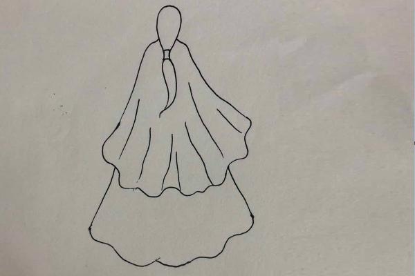 女生背影速写女生背影速写图片