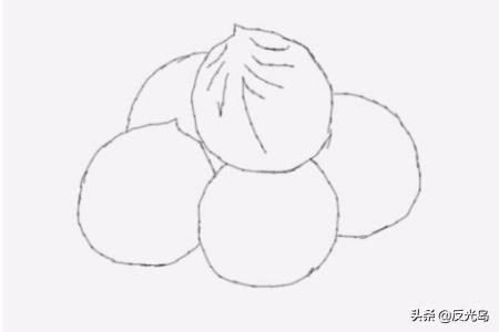 创意速写食物创意速写食物图片大全