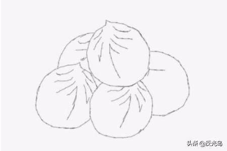 创意速写食物创意速写食物图片大全