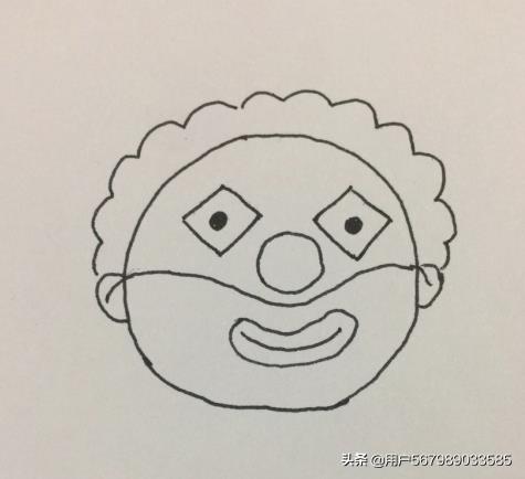 小丑速写临摹小丑速写临摹图片