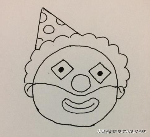 小丑速写临摹小丑速写临摹图片