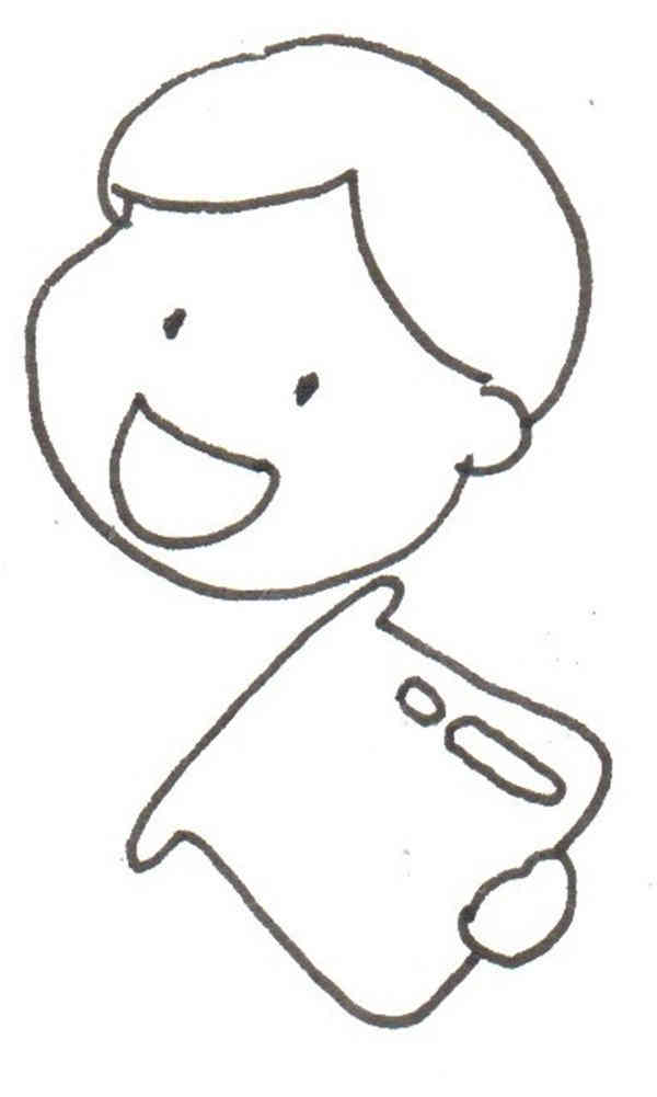 卡通画魔术大师的绘画步骤
