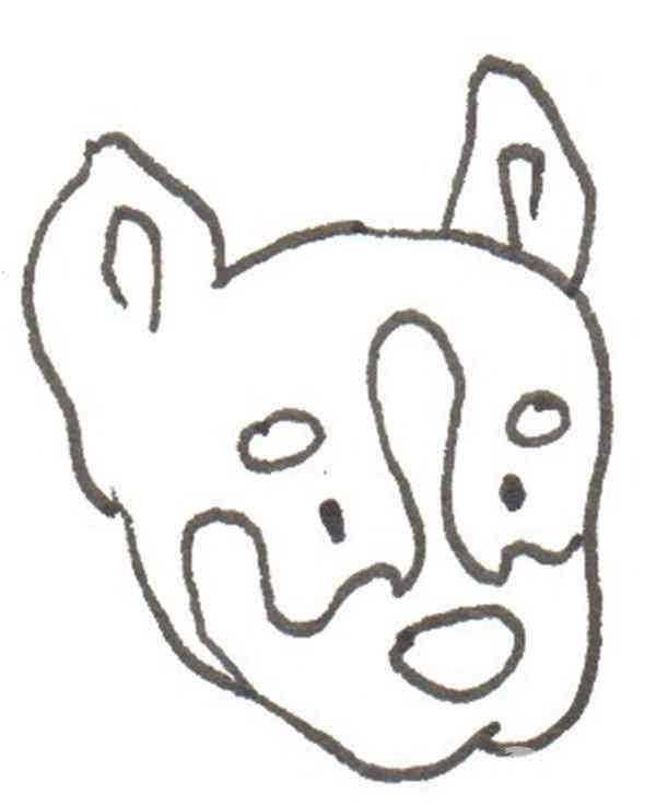 卡通画：哈士奇的绘画步骤