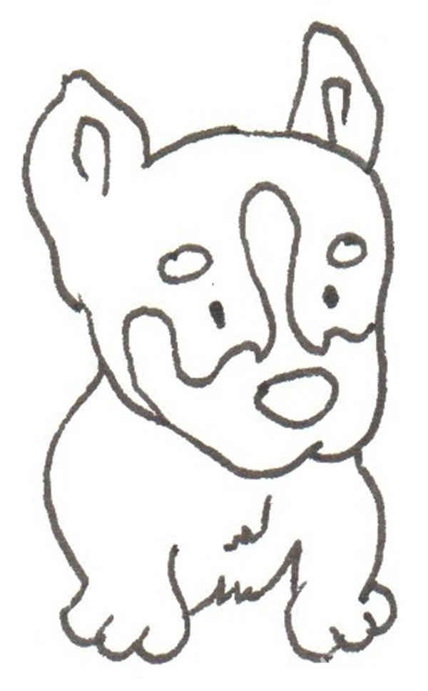 卡通画：哈士奇的绘画步骤