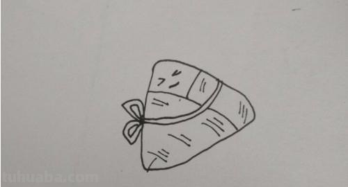 粽子怎么画简笔画（端午粽子怎么画简笔画）