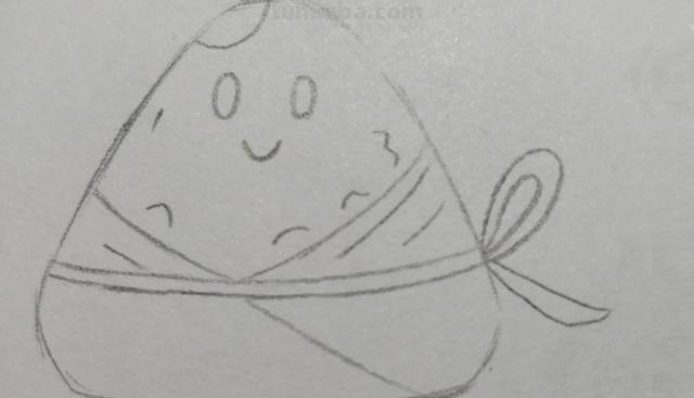 粽子怎么画简笔画（端午粽子怎么画简笔画）