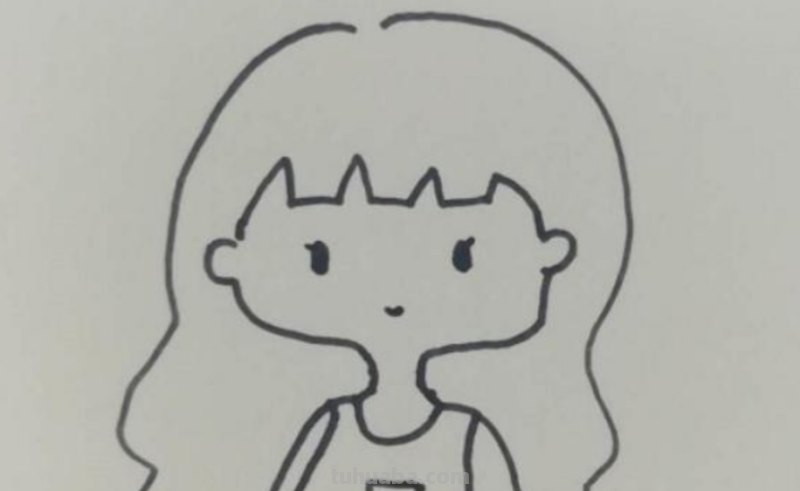 女孩怎么画简笔画（女孩怎么画简笔画全身）