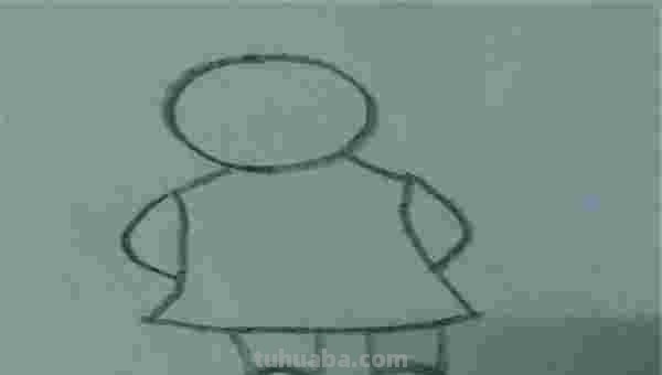 简笔画怎么画人物（简笔画怎么画人物 古风人）