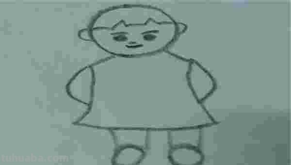 简笔画怎么画人物（简笔画怎么画人物 古风人）