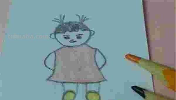 怎么画人物简笔画（儿童怎么画人物简笔画）