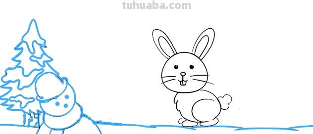 怎么画兔子简笔画（兔子怎么画兔子简笔画）