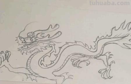 龙怎么简笔画（龙怎么简笔画又霸气）