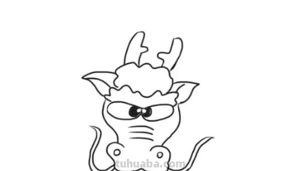 龙怎么简笔画（龙怎么简笔画又霸气）