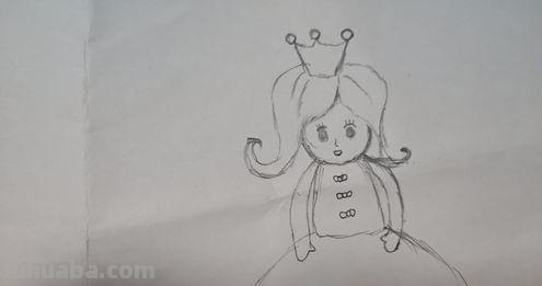 简笔画公主怎么画（简笔画公主怎么画漂亮）