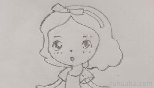 简笔画公主怎么画（简笔画公主怎么画漂亮）