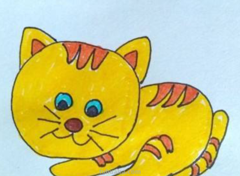 猫怎么画简笔画（猫怎么画简笔画 可爱）