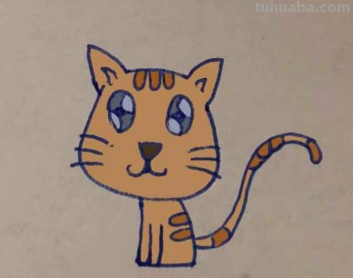 猫怎么画简笔画（猫怎么画简笔画 可爱）