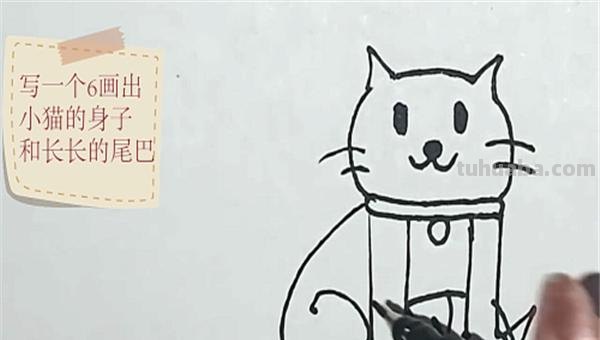 猫简笔画怎么画（小熊猫简笔画怎么画）
