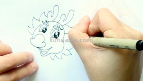 龙简笔画怎么画（霸王龙简笔画怎么画）