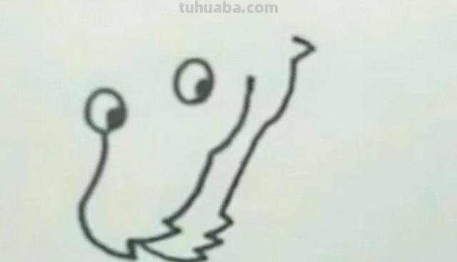 龙简笔画怎么画（霸王龙简笔画怎么画）