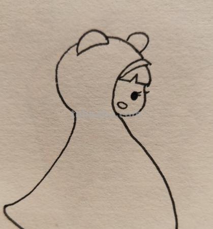 女生怎么画 简笔画（可爱小女生怎么画简笔画）