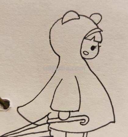 女生怎么画 简笔画（可爱小女生怎么画简笔画）