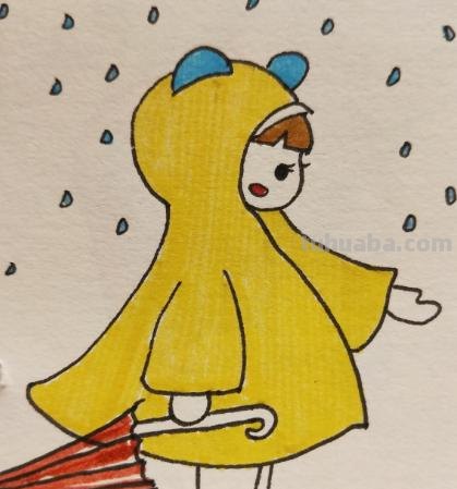女生怎么画 简笔画（可爱小女生怎么画简笔画）