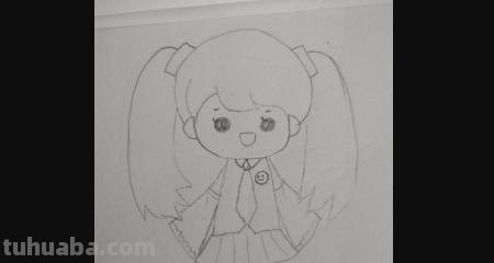 女生怎么画 简笔画（可爱小女生怎么画简笔画）