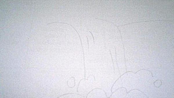 用彩铅怎么画瀑布（用彩铅怎么画瀑布图片）