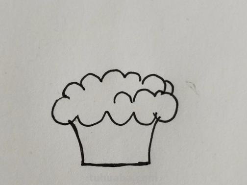 简笔画蛋糕怎么画（简笔画蛋糕怎么画视频）