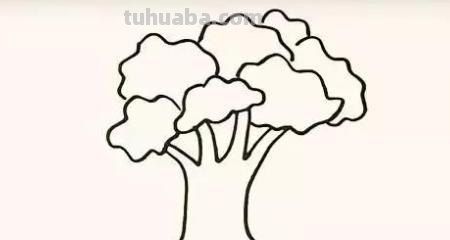 树怎么画简笔画（椰子树怎么画简笔画）