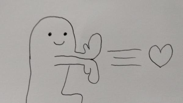 简笔画小人怎么画（敬礼的简笔画小人怎么画）