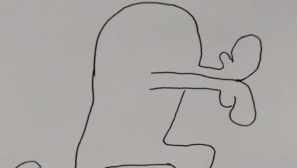 简笔画小人怎么画（敬礼的简笔画小人怎么画）