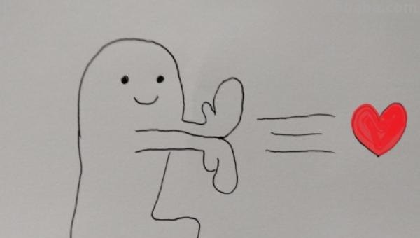 简笔画小人怎么画（敬礼的简笔画小人怎么画）