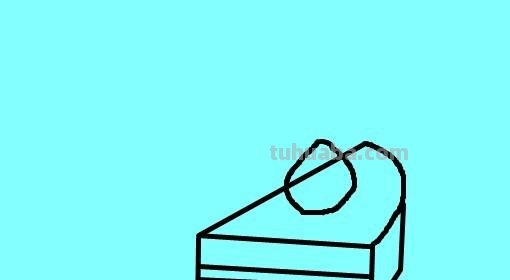 蛋糕怎么画简笔画（蛋糕怎么画简笔画图片）