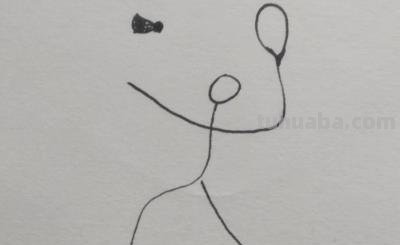 小人怎么画简笔画（两个小人怎么画简笔画）