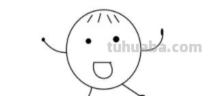 小人怎么画简笔画（两个小人怎么画简笔画）