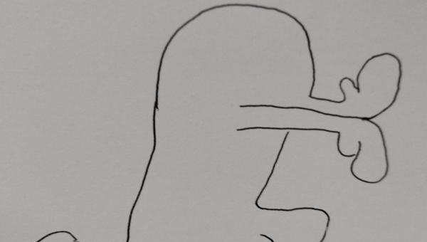 小人怎么画简笔画（两个小人怎么画简笔画）
