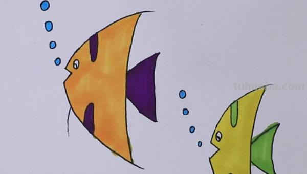 怎么画鱼简笔画（怎么画鱼简笔画图片）