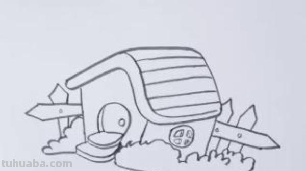 房子怎么画简笔画（古代房子怎么画简笔画）