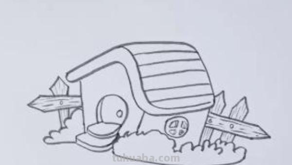 房子怎么画简笔画（古代房子怎么画简笔画）