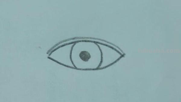 眼睛怎么画简笔画（眼睛怎么画简笔画 可爱）
