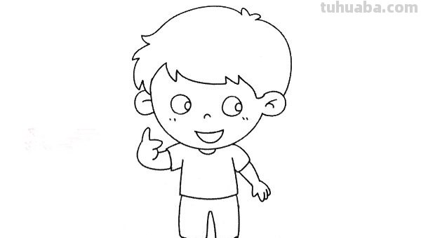小孩怎么画简笔画（古代小孩怎么画简笔画）