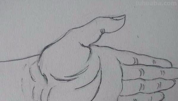 手部速写素材（手部速写讲解）