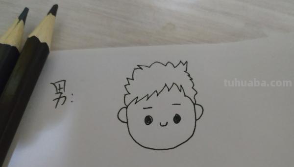 男生怎么画简笔画（古代男生怎么画简笔画）