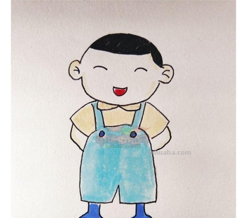 男生怎么画简笔画（古代男生怎么画简笔画）