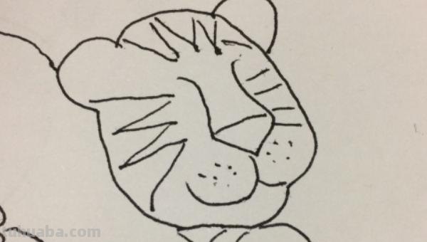 怎么画老虎简笔画（怎么画老虎简笔画图片）