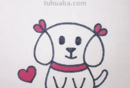 怎么画小狗简笔画（怎么画小狗简笔画可爱）