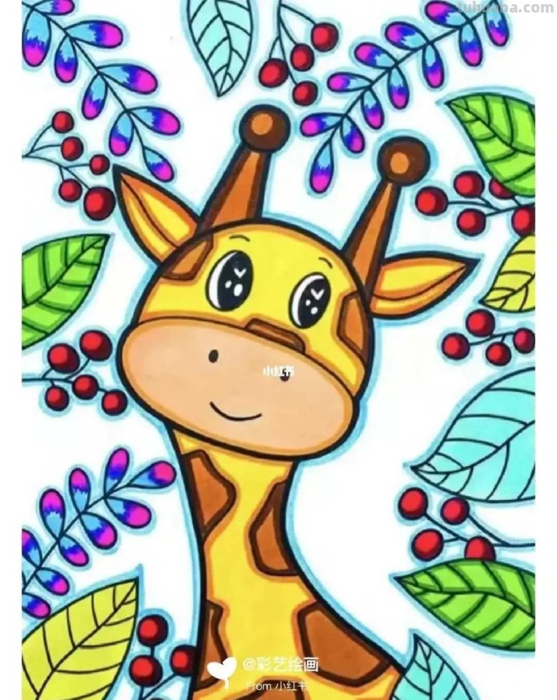 精选65张，适合1到3年级小朋友画的简单又可爱的简笔画素材！收藏